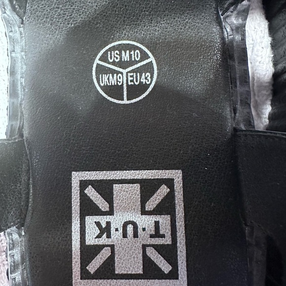 NEW TUK  UNISEX GLADIATOR  PLATFORM MENS 10 Women’s 12 Black Sandals - Picture 10 of 10